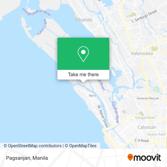 Pagsanjan map