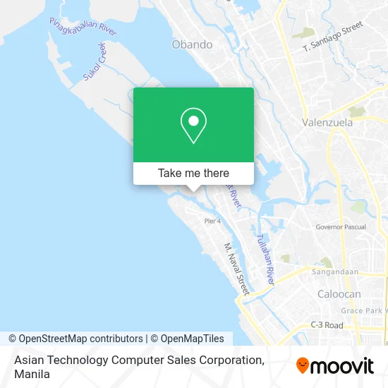 Asian Technology Computer Sales Corporation map