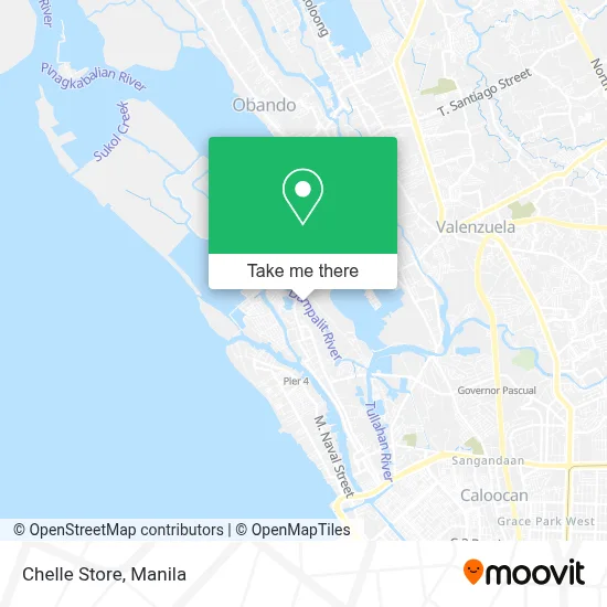 Chelle Store map
