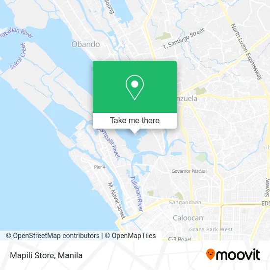 Mapili Store map