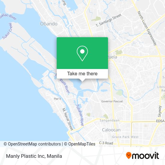 Manly Plastic Inc map