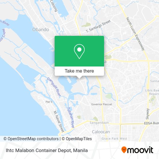 Ihtc Malabon Container Depot map