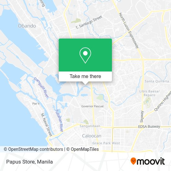 Papus Store map