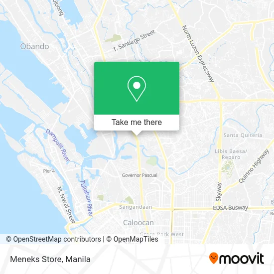 Meneks Store map