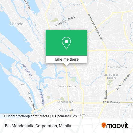 Bel Mondo Italia Corporation map
