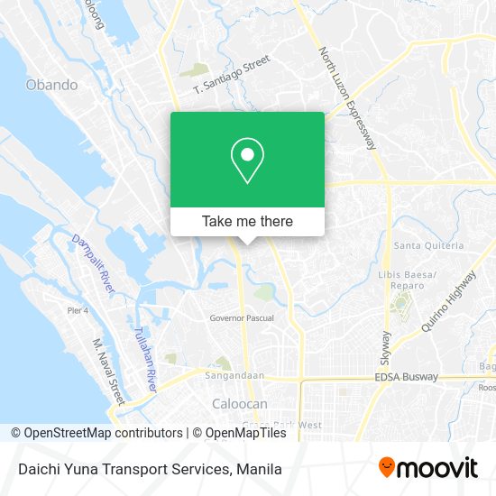 Daichi Yuna Transport Services map
