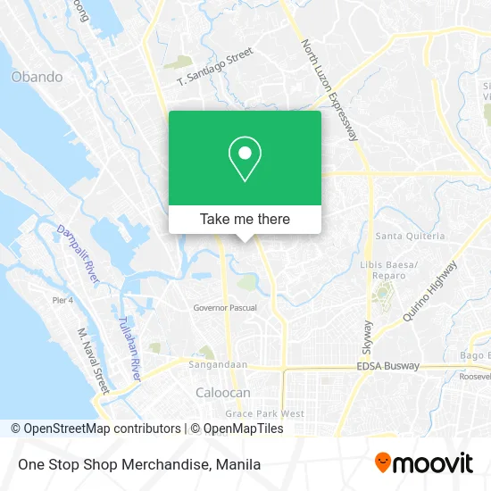 One Stop Shop Merchandise map