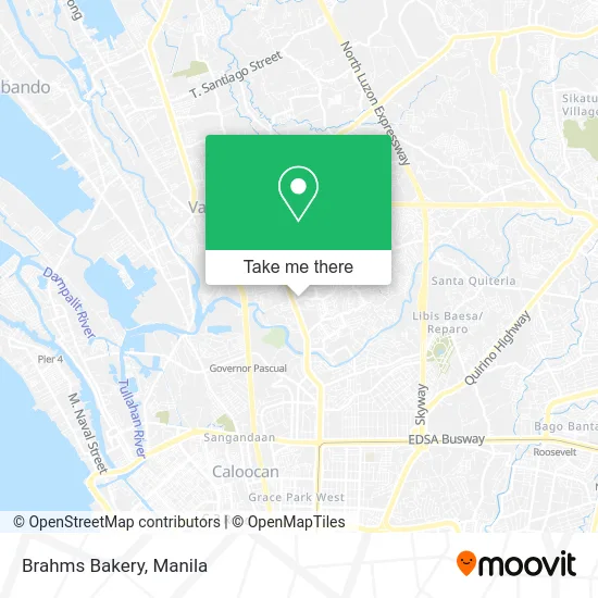 Brahms Bakery map