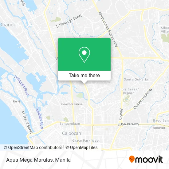 Aqua Mega Marulas map