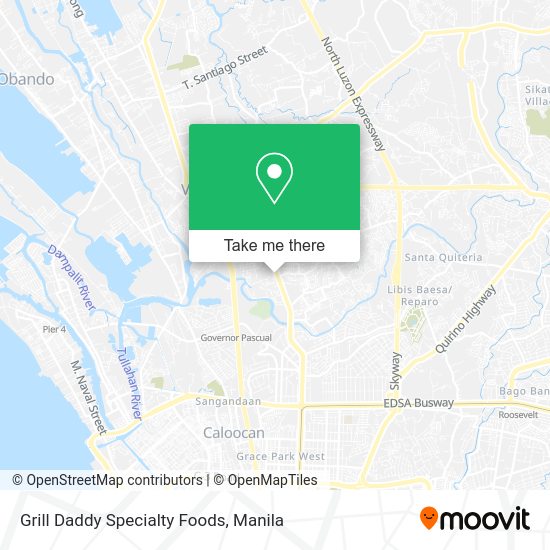 Grill Daddy Specialty Foods map