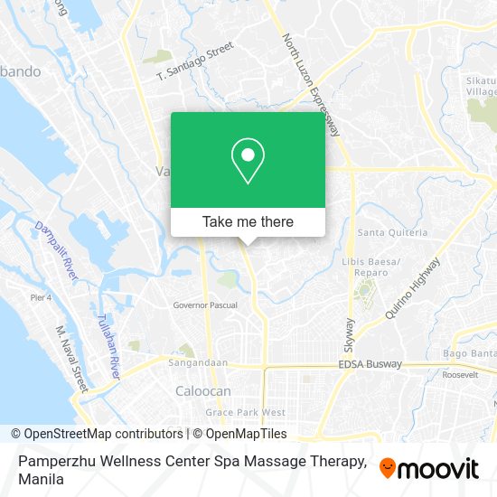 Pamperzhu Wellness Center Spa Massage Therapy map