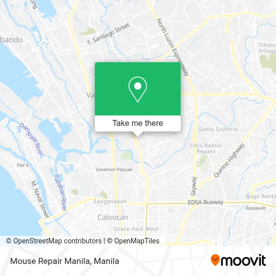 Mouse Repair Manila map