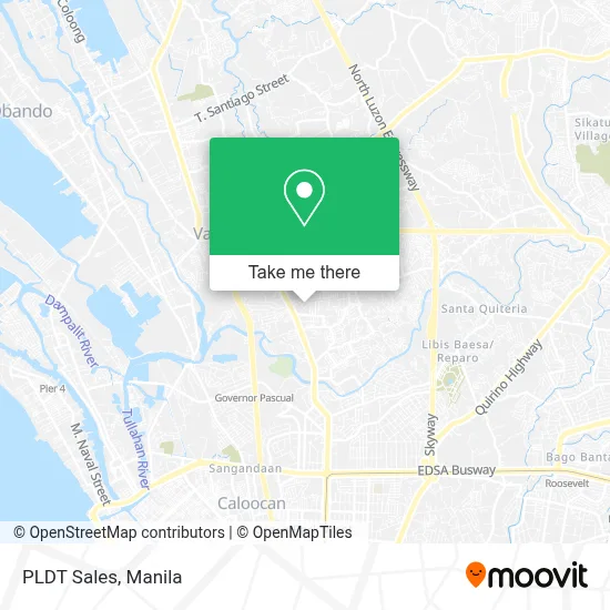 PLDT Sales map