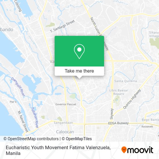 Eucharistic Youth Movement Fatima Valenzuela map