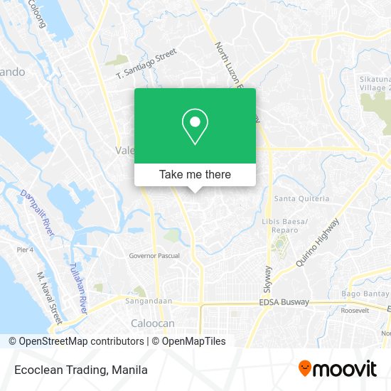 Ecoclean Trading map