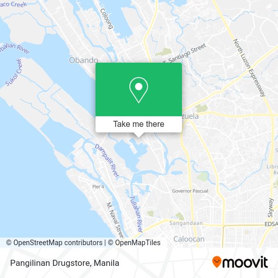 Pangilinan Drugstore map