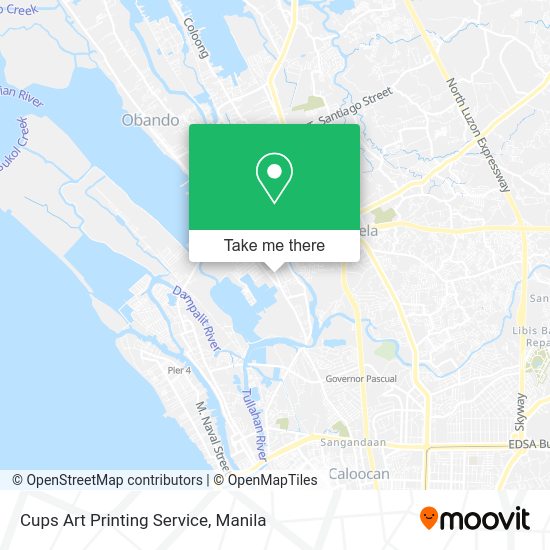 Cups Art Printing Service map