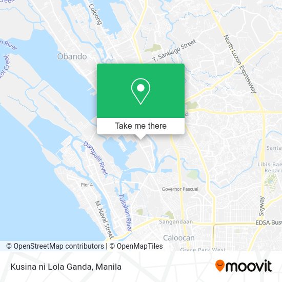 Kusina ni Lola Ganda map