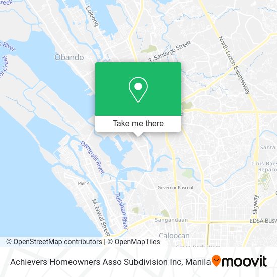 Achievers Homeowners Asso Subdivision Inc map