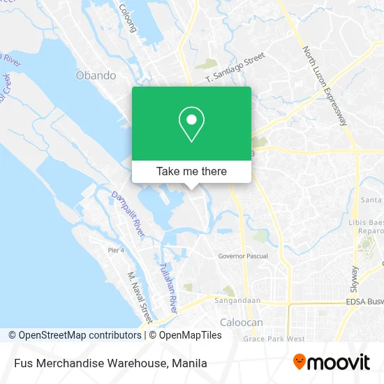 Fus Merchandise Warehouse map