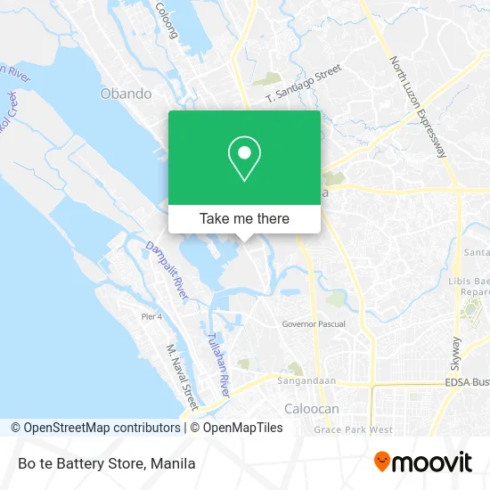 Bo te Battery Store map