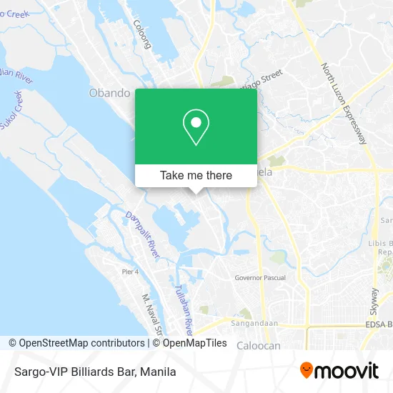 Sargo-VIP Billiards Bar map