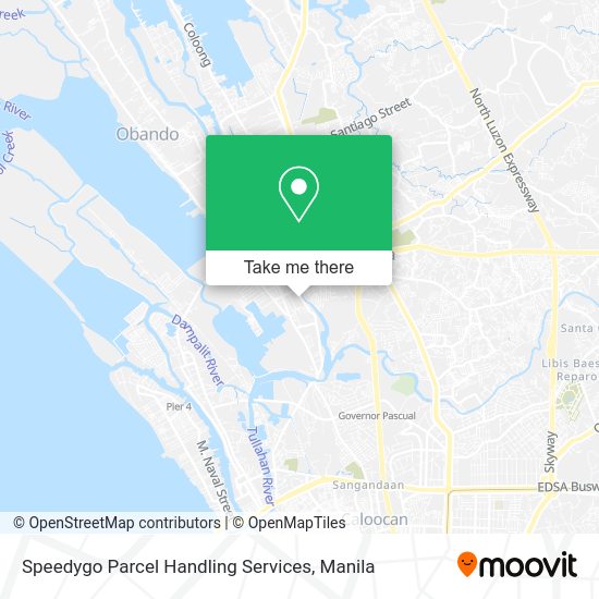 Speedygo Parcel Handling Services map