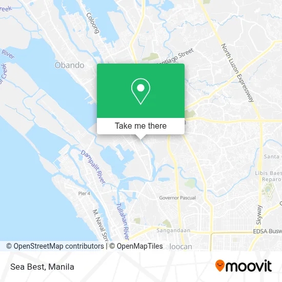 Sea Best map