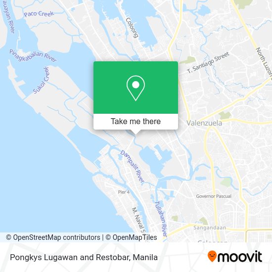 Pongkys Lugawan and Restobar map