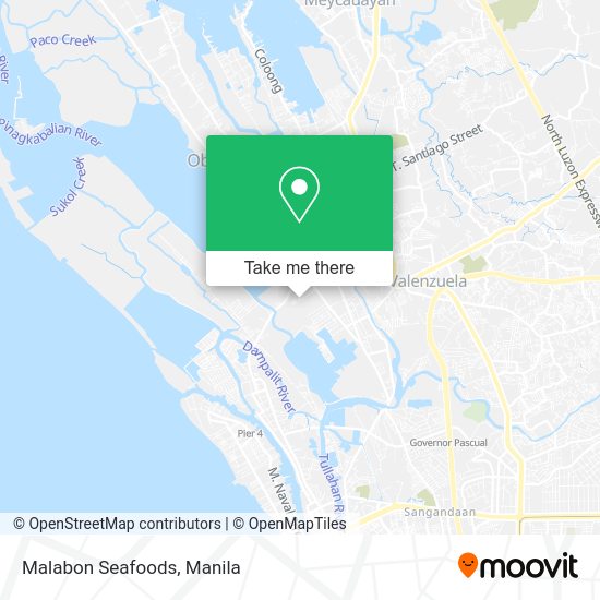 Malabon Seafoods map