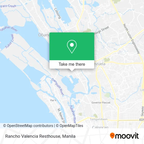 Rancho Valencia Resthouse map