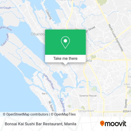 Bonsai Kai Sushi Bar Restaurant map