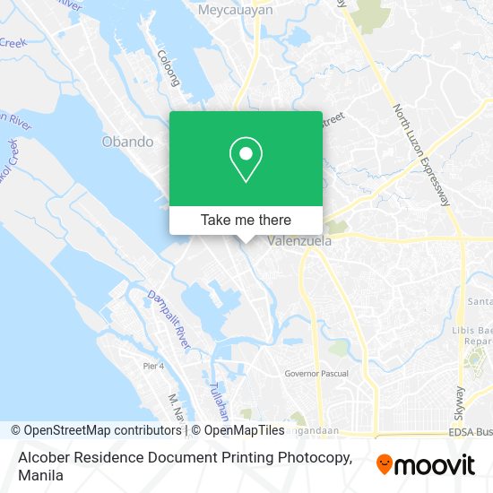 Alcober Residence Document Printing Photocopy map
