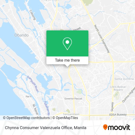 Chynna Consumer Valenzuela Office map