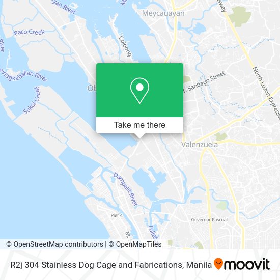 R2j 304 Stainless Dog Cage and Fabrications map