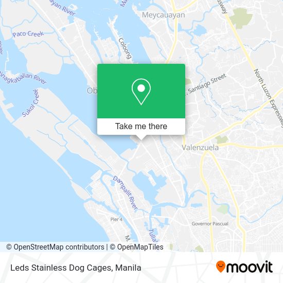 Leds Stainless Dog Cages map
