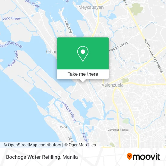 Bochogs Water Refilling map