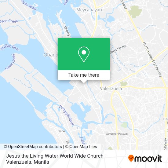 Jesus the Living Water World Wide Church - Valenzuela map