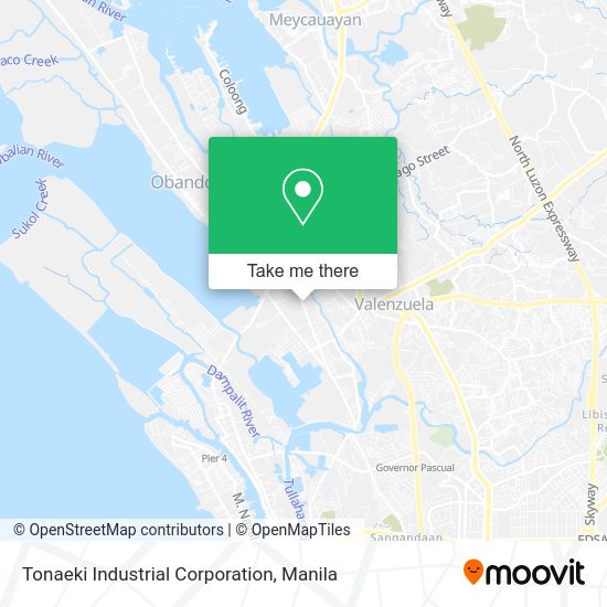 Tonaeki Industrial Corporation map