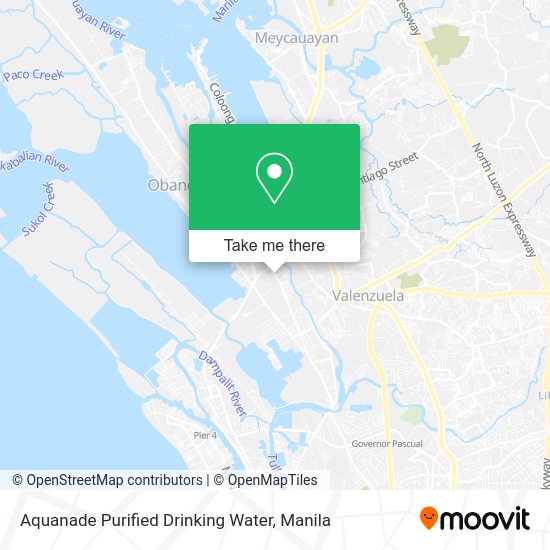 Aquanade Purified Drinking Water map