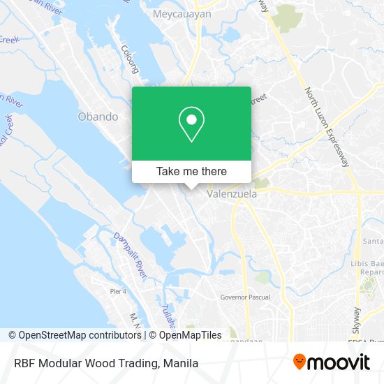 RBF Modular Wood Trading map