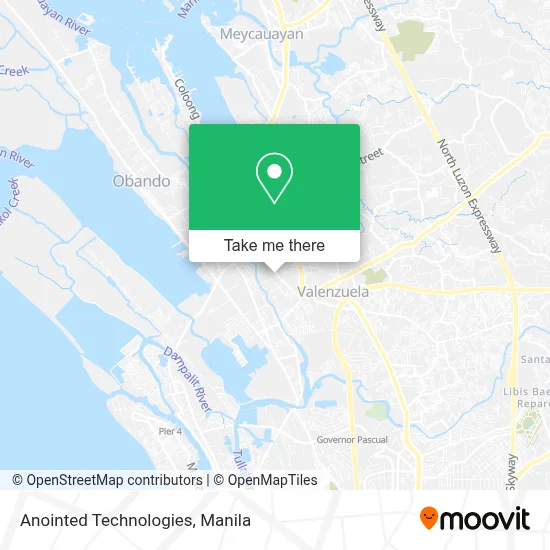 Anointed Technologies map