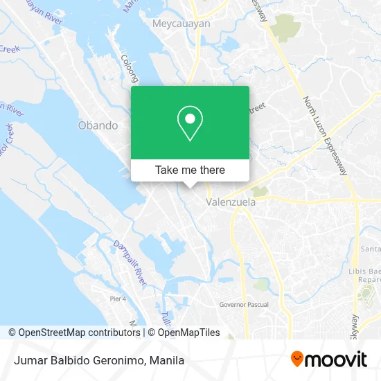 Jumar Balbido Geronimo map