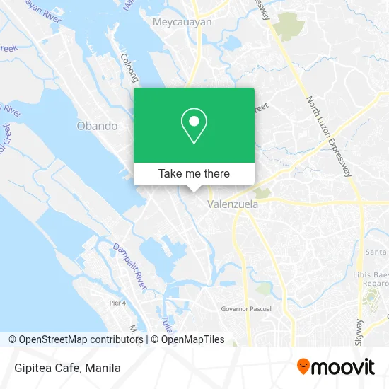 Gipitea Cafe map