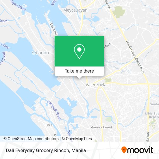 Dali Everyday Grocery Rincon map