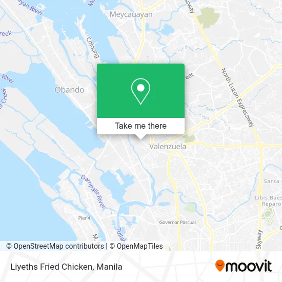 Liyeths Fried Chicken map