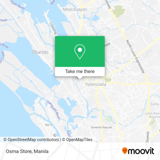 Osma Store map