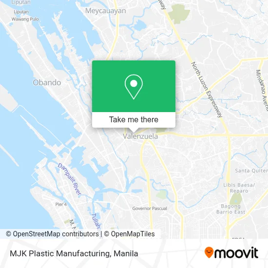 MJK Plastic Manufacturing map
