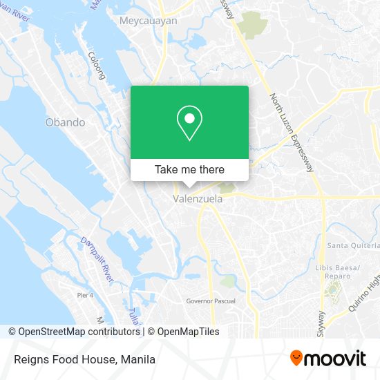 Reigns Food House map