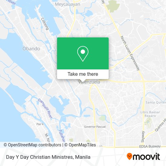 Day Y Day Christian Ministres map